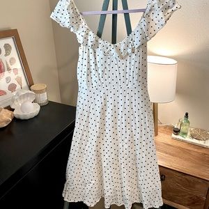 Sun dress with ruffles